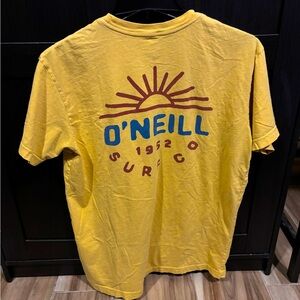 O’Neill Yellow T shirt size Large